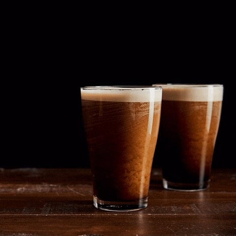 Nitro cold top brew coffee